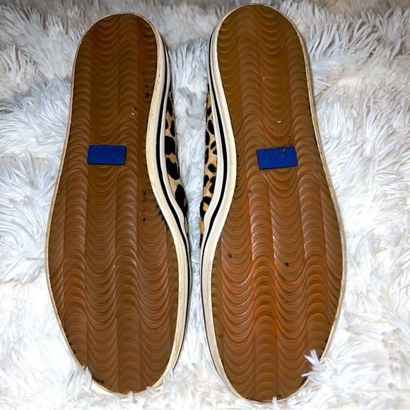 Kate Spade/Keds New York Double Decker Leopard-print Sneakers Size 8.5 - Picture 6 of 9